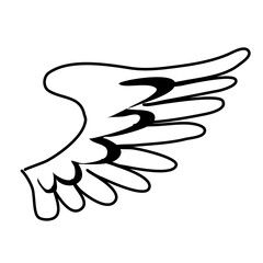 angel wings decoration