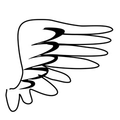 angel wings decoration