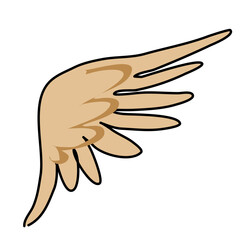 angel wings decoration