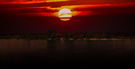 Wasaga beach sunset 