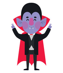 purple dracula illustration