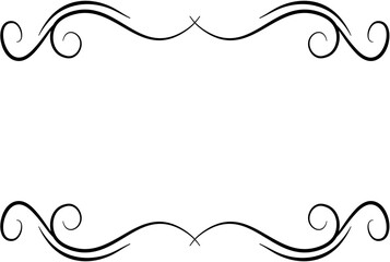 Swirl Frame Decoration
