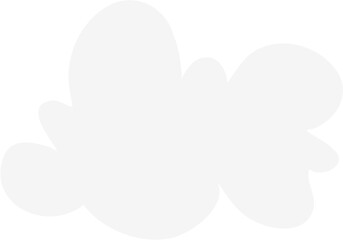 White Cartoon Cloud