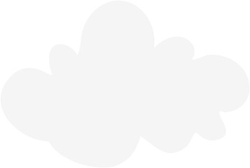 White Cartoon Cloud
