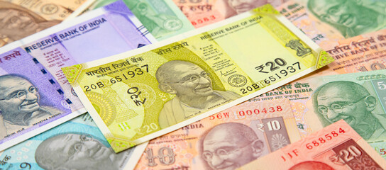 Indian banknotes