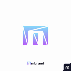 Letter M logo icon design template