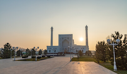 Minor mosque (New mosque). Tashkent city, Uzbekistan.