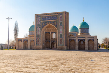 Baroqxon madrasah (or Barakhan medrese). Hazret Imam (or Hazrati Imam) architectural complex....