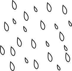 Group of Raindrops