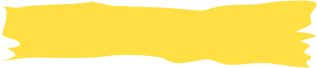 Yellow Highlight Marker Illustration