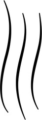 Smoke Aroma Line Illustration