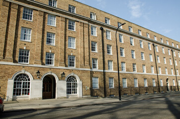 Fototapeta na wymiar Goodenough College, Bloomsbury, London