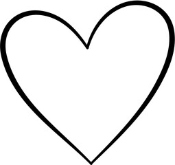 Doodle Abstract Heart Love