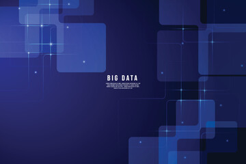 빅데이타 추상적인 배경