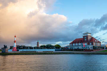 Weserufer in Bremerhaven