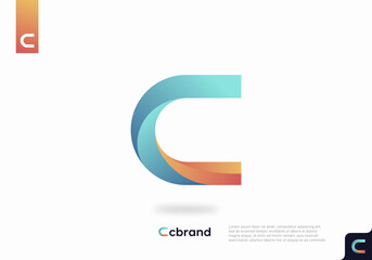 Letter C logo icon design template