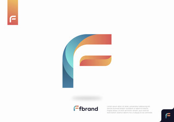 Letter F logo icon design template