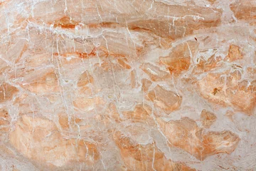 Gordijnen Breccia Oniciata natural polished marble slab stone texture, photo of slab closeup. Matt grunge pattern for exterior home decoration, floor tiles, 3d ceramic wall tiles surface, home decor. © Dmytro Synelnychenko