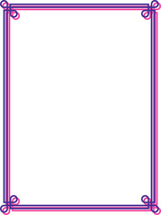 pink frame for your text