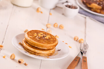 Honey Pancakes.