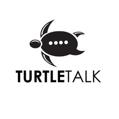 turtle talk logo design concept