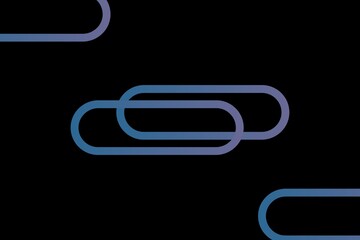 Black abstract background with purple and blue oval elements