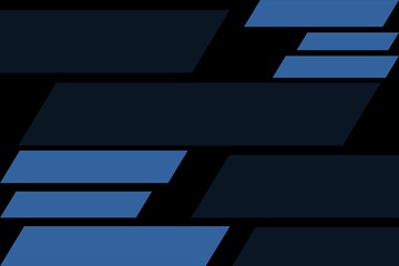 black abstract background with blue line elements