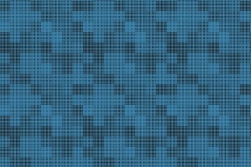 Abstract background with blue square elements pattern