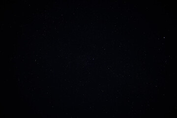 Night sky. Stars and galaxies in the sky at dusk.