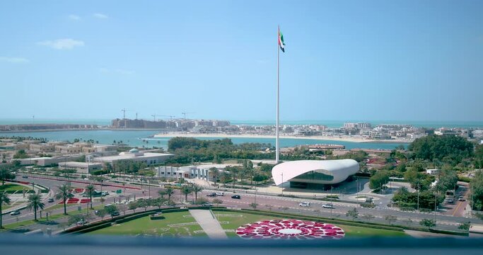Dubai Flage with union place 