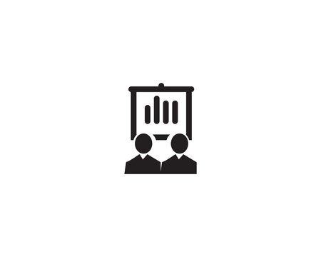  Business Presention Icon Vector Symbol Design Illustration.png