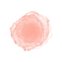 Vector Blush pink watercolor stains Paint stropke. Abstract pink watercolor hand painted on paper.