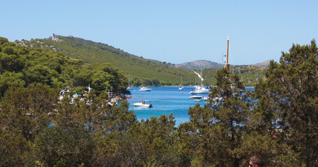 Bay on Kornati Island - Adriatic Sea - Croatia