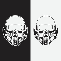 Mecha skull 11