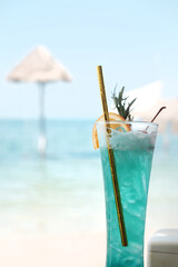 cocktail on the beach