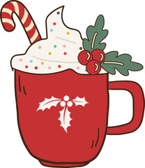 Christmas Premium Retro Vector Design 
