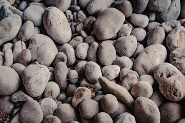 pebbles on the beach