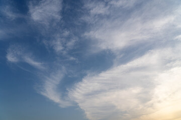 clouds in the sky