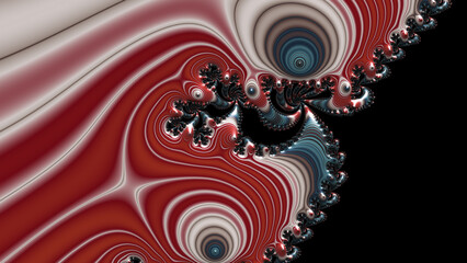 Abstract Computer generated Fractal design. A fractal is a never-ending pattern. Fractals are infinitely complex patterns that are self-similar across different scales. Great for cell phone wallpaper