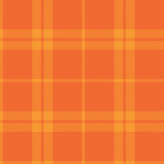 Orange Minimal Plaid textured Seamless Pattern