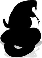 Cobra Snake Animal Silhouette
