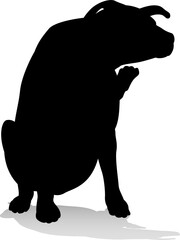 Dog Pet Animal Silhouette