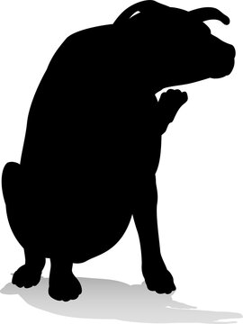 recommend clip art: Dog Pet Animal Silhouette
