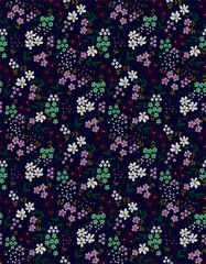 Fototapeta na wymiar seamless floral ditsy pattern(ready to print)