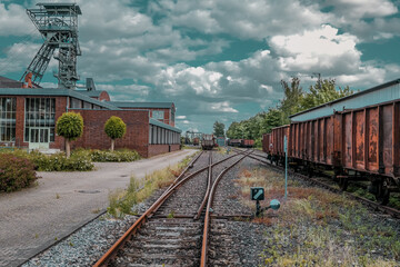 Obraz premium Travel Germany Route of industrial culture in the Ruhr area