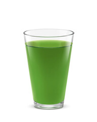 グラス 青汁 飲み物 イラスト リアル