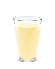 グラス スムージー バナナジュース 飲み物 イラスト リアル