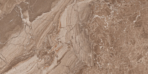 Brown marble texture background used for ceramic wall tiles and floor tiles surface.