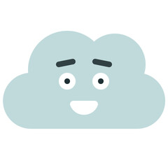 Happy Cloud Icon