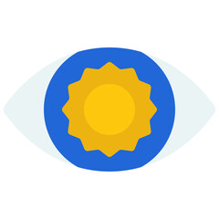 Sunshine Eye Icon